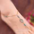 Chain Anklet Bracelet Hamsa Hand Charms Bracelets Jewelry